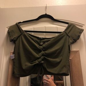 Tie up crop top